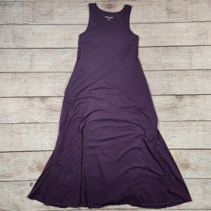 Soft Surroundings Santiago Maxi Dress Purple Size Womens Small S Pockets
